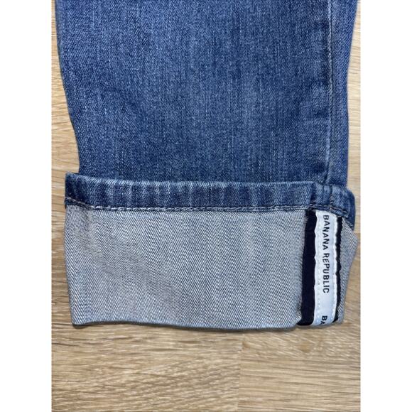Banana Republic Outlet Womens Cuffed Denim Capris Size 8/29 - Picture 5 of 14